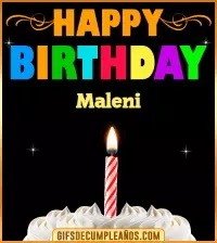GIF GiF Happy Birthday Maleni